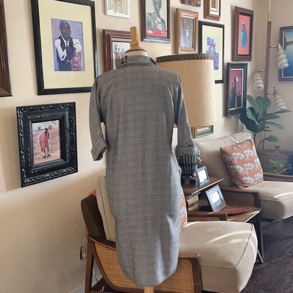 Vintage 80s Cowl-neck Dress - Picture 5 of 7